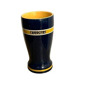 San Diego Chargers Football Blue and Gold Tall Ceramic Mug coffee cup beer